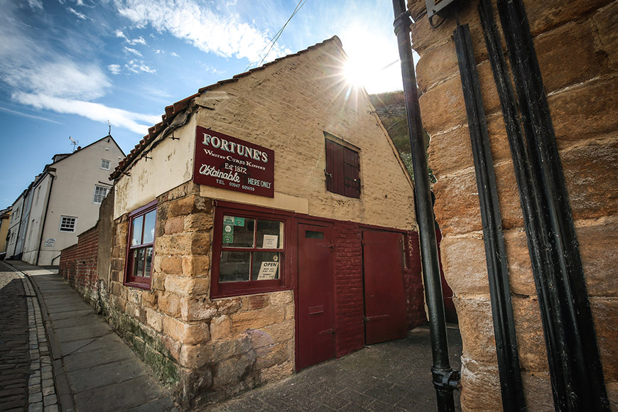 Exterior shot of Fortune's Kippers building by Ceri Oakes