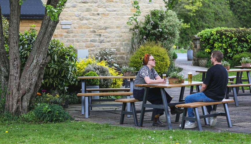 Outdoor area by Ceri Oakes
