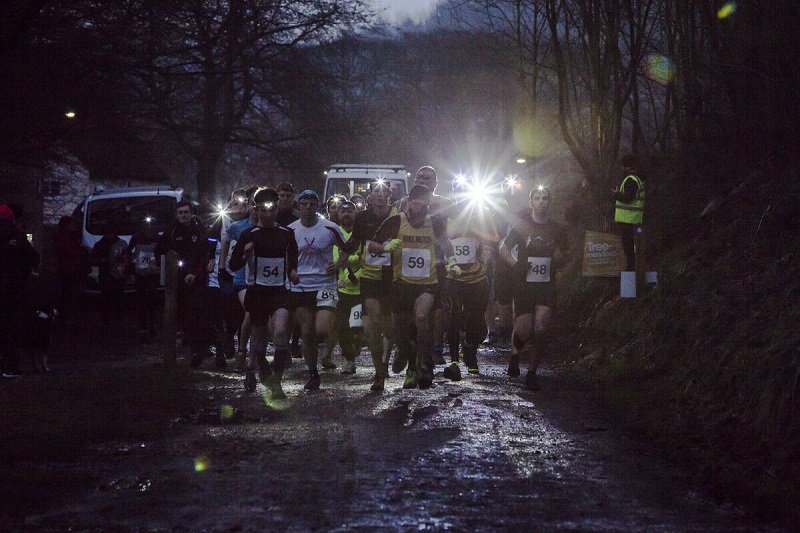 Night run at Dalby Forest (c) Steve Bell