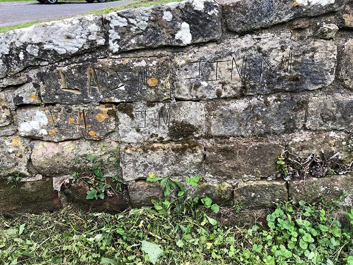 Damage to Bridge Damage to Bridge showing depth
