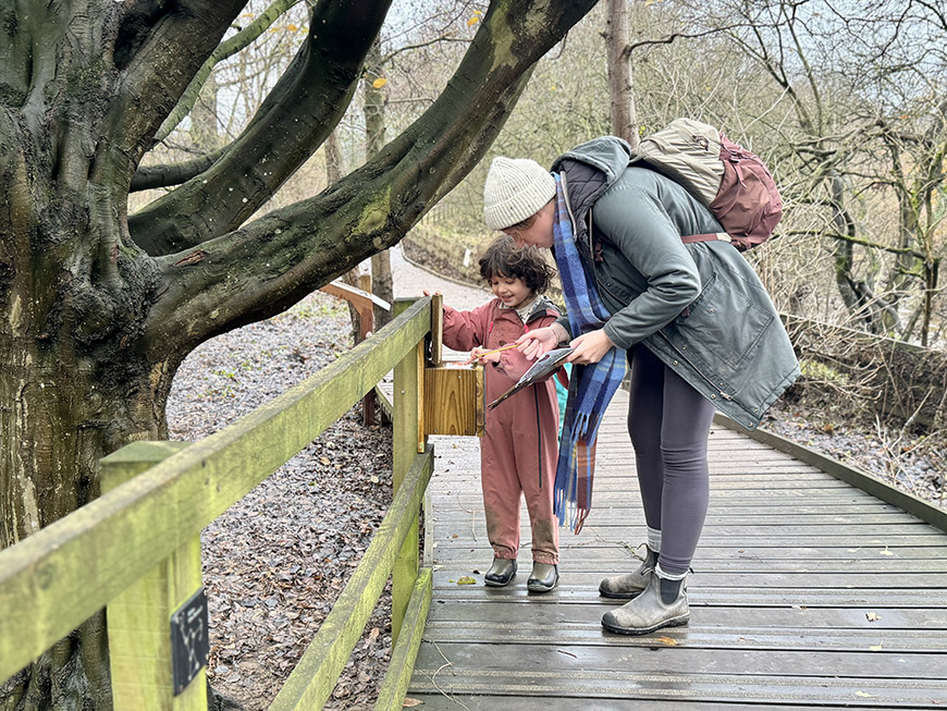 Family Trail at Danby National Park Centre Credit Bex Band