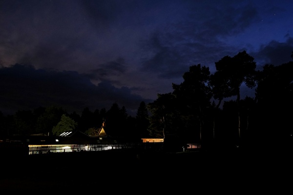Lighting Project at Forest Holidays Cropton_Lighting afterwards