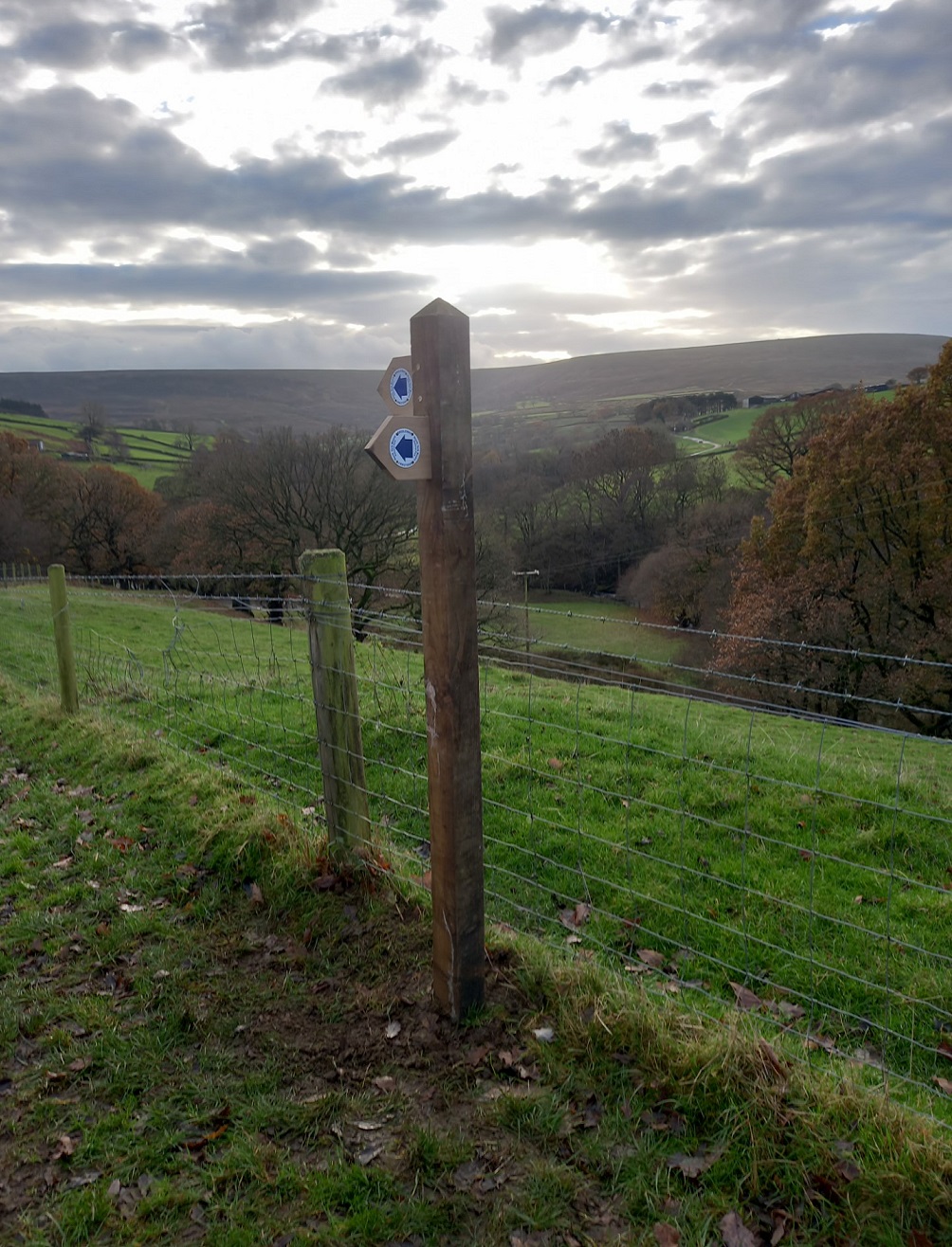 Bridleway sign