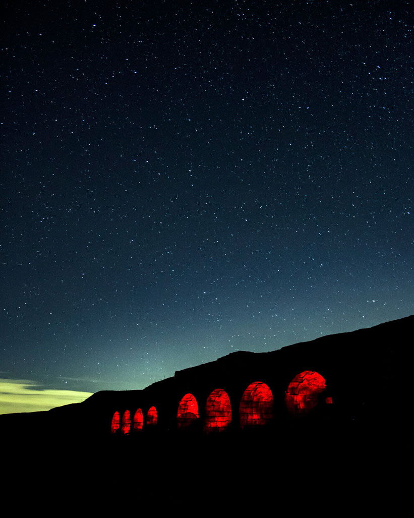Dark skies over the Bank Top Kilns by Tom Mutton