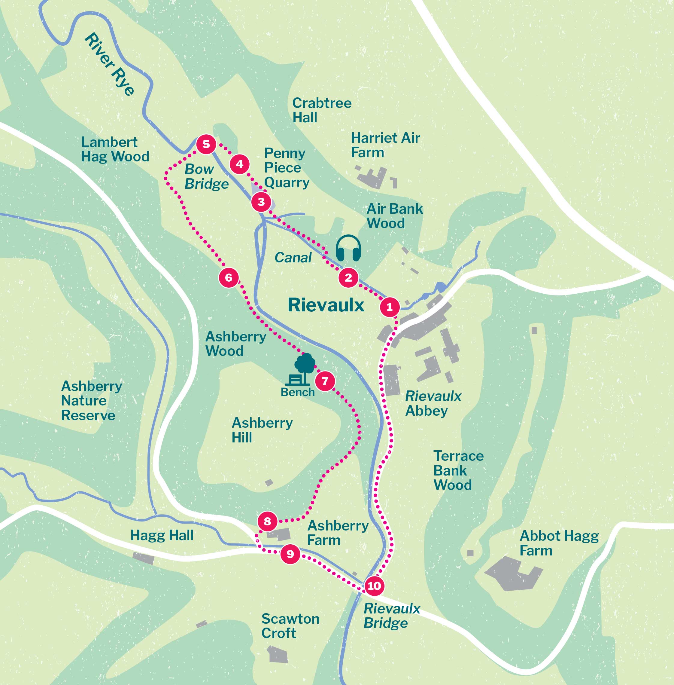 River Folk audio trail map