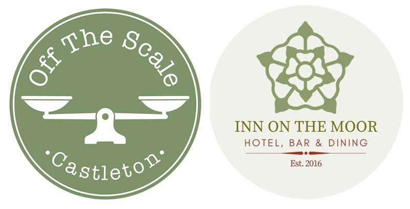 Off the Scale and Inn on the Moor logos