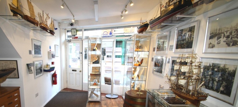 Exhibits in Scarborough Maritime Heritage Centre