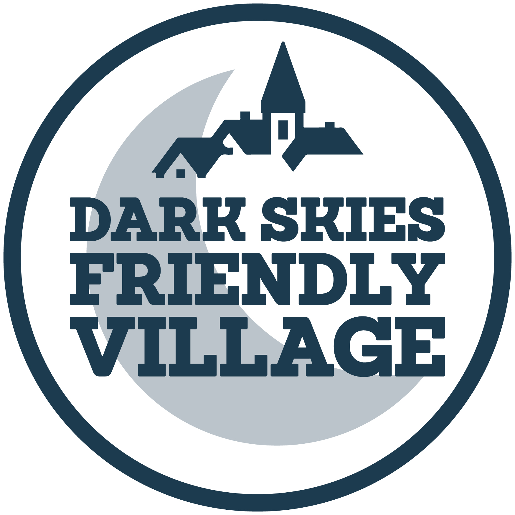 Dark Skies Friendly Village logo