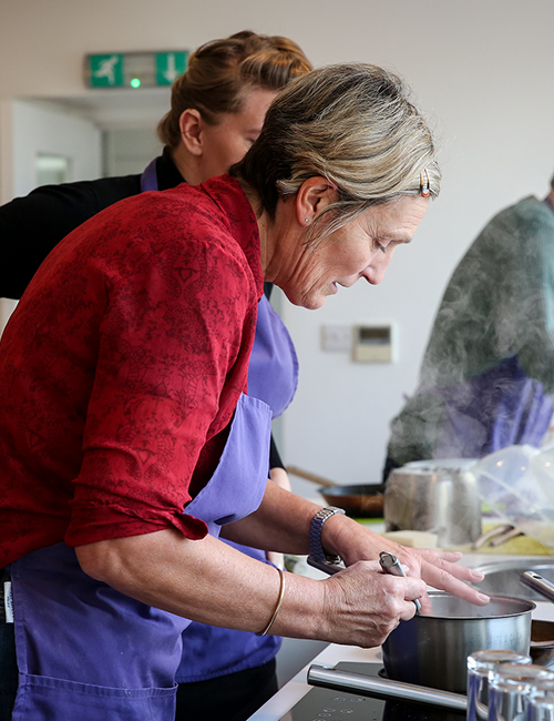 Arches cookery school by Ceri Oakes