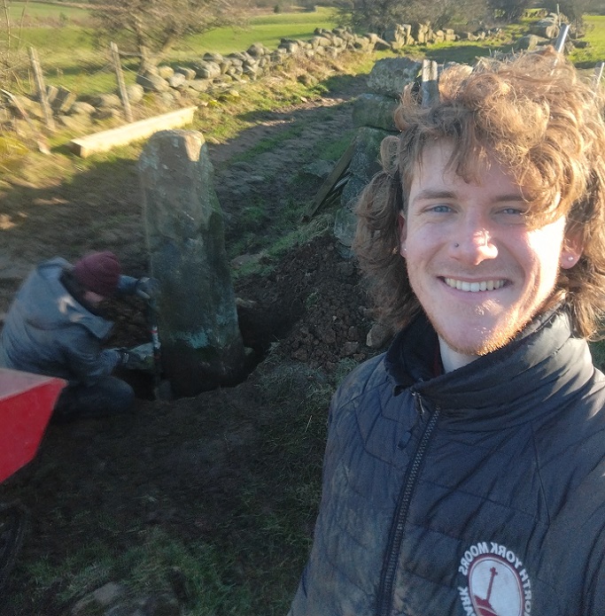 Sam Barden - Bill still digging out stone post