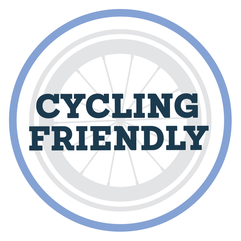 Cycling friendly logo