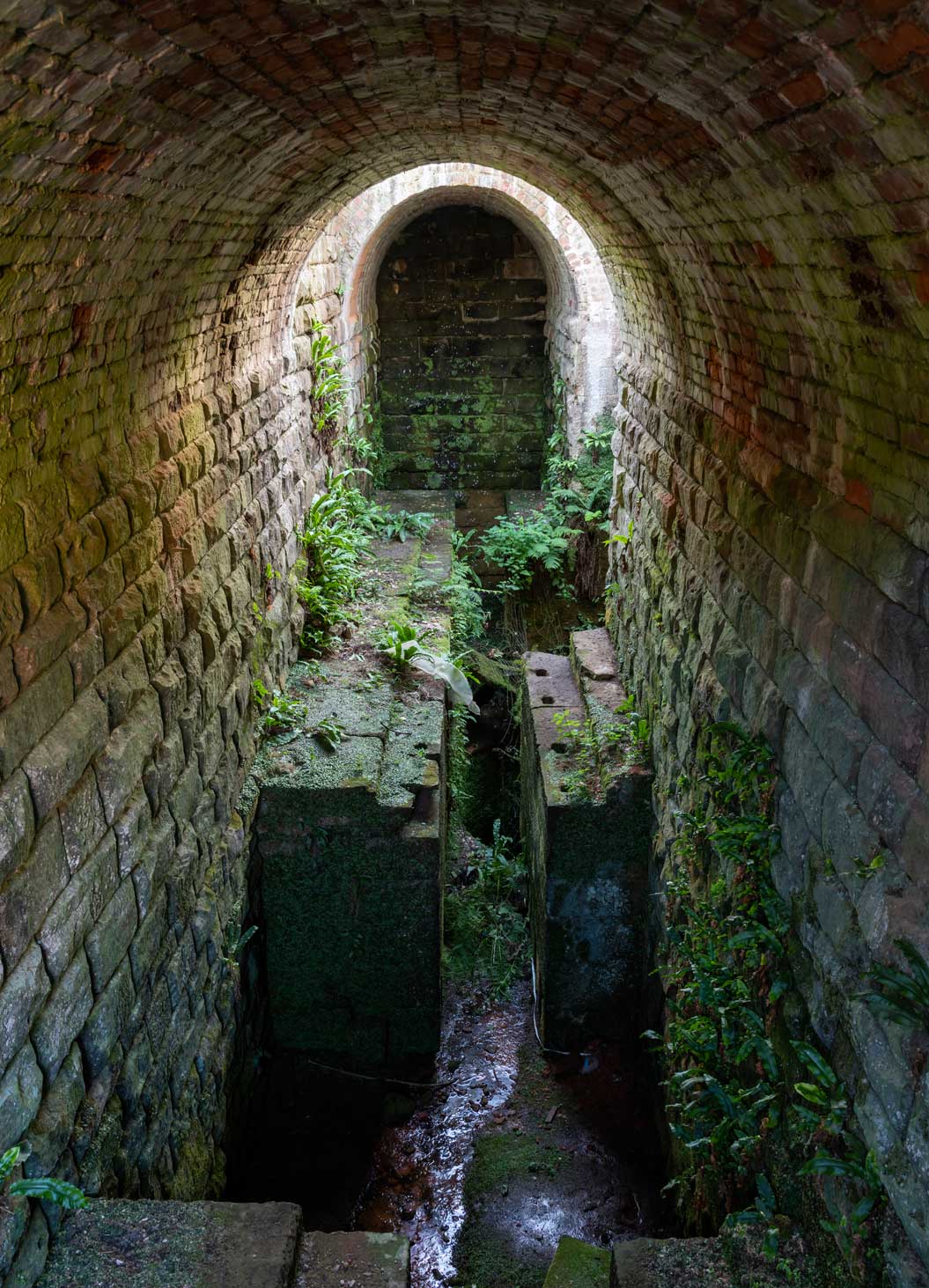 Photo of an industrial stone mine used for mining. Photo of an industrial stone mine used for mining.