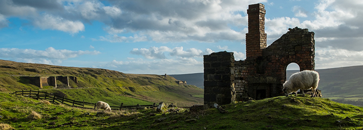 Rosedale, Big Sky Over East Mines, by Paddy Chambers