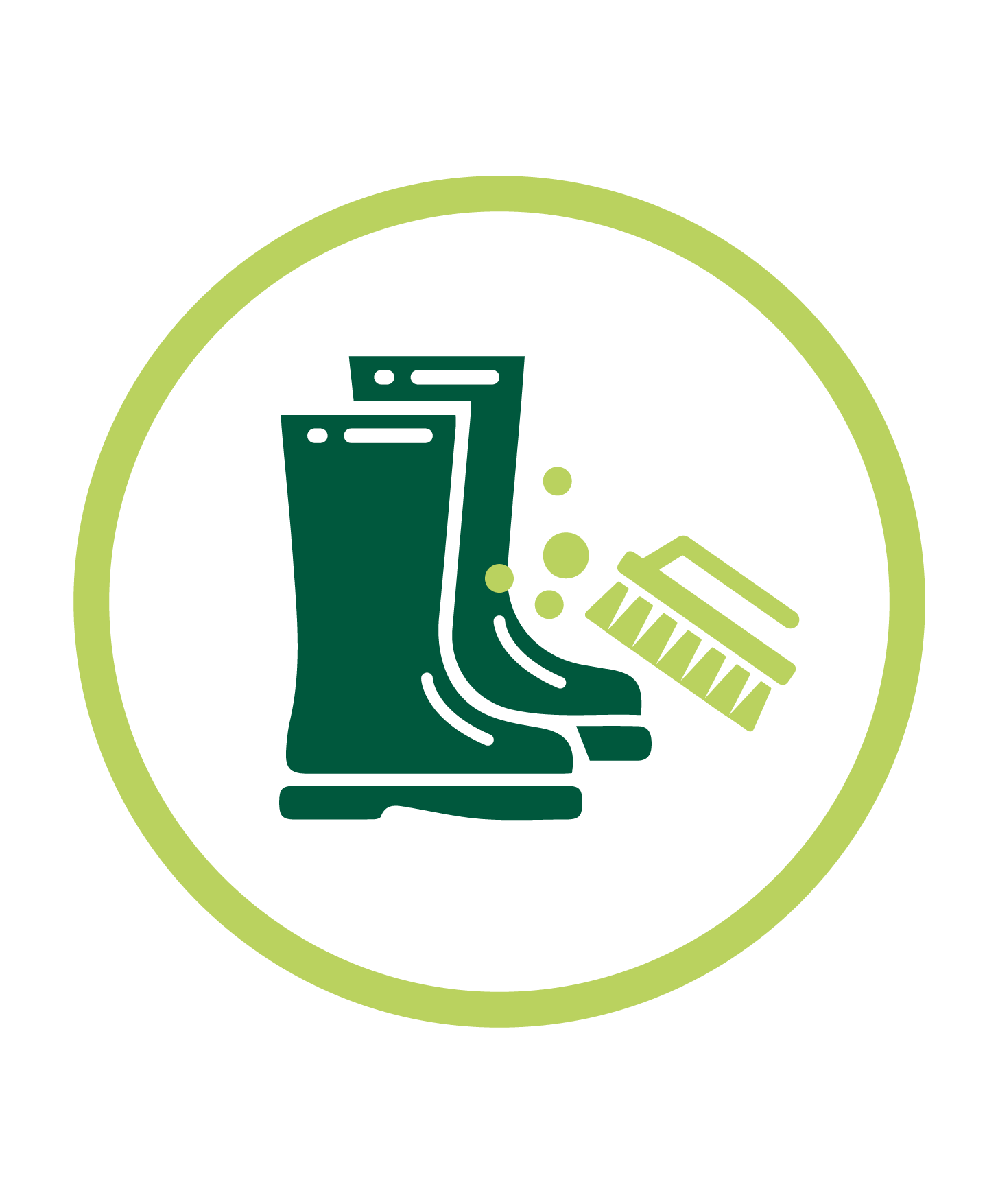 Clean boots icon