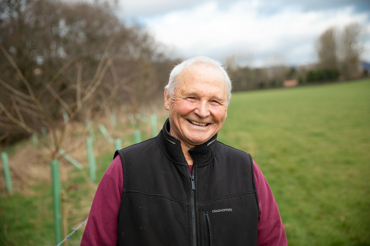 Landowner Mark Hodgson. Credit Charlie Fox.