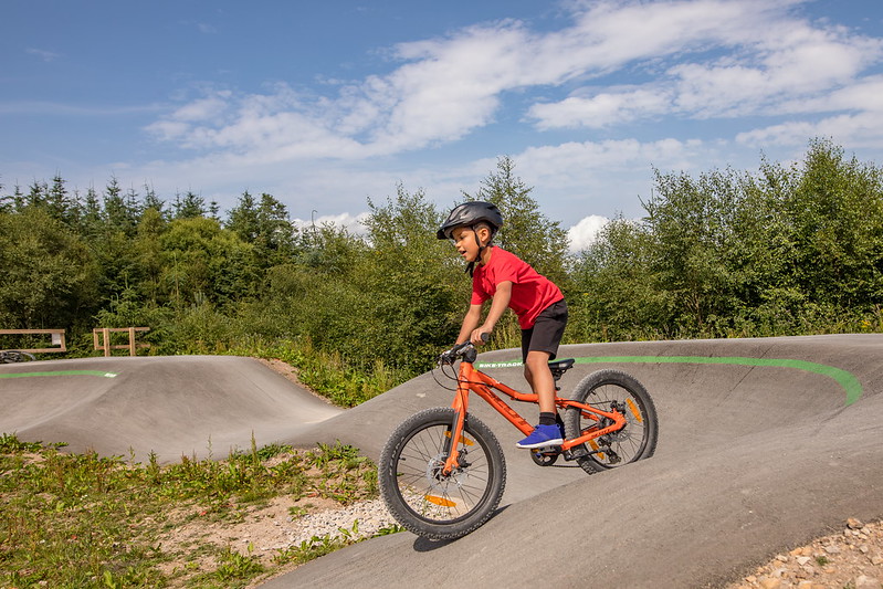 Pump track at Sutton Bank Credit Dependable Productions
