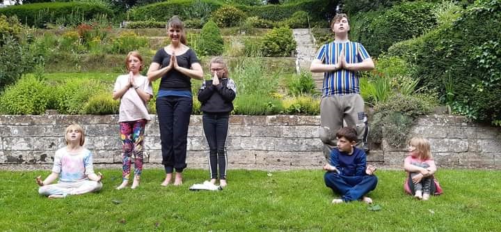 Animal yoga at Danby Lodge