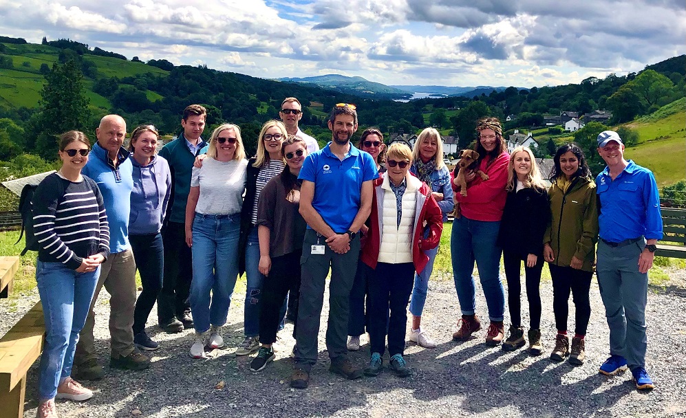 National Parks UK & The Estée Lauder Companies UK & Ireland Partnership. Visit to Troutbeck Farm in the Lake District