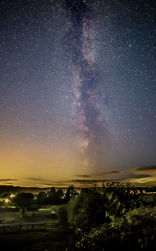 Milky Way above Helmsley in the North York Moors National Park Credit Steve Bell/NYMNPA