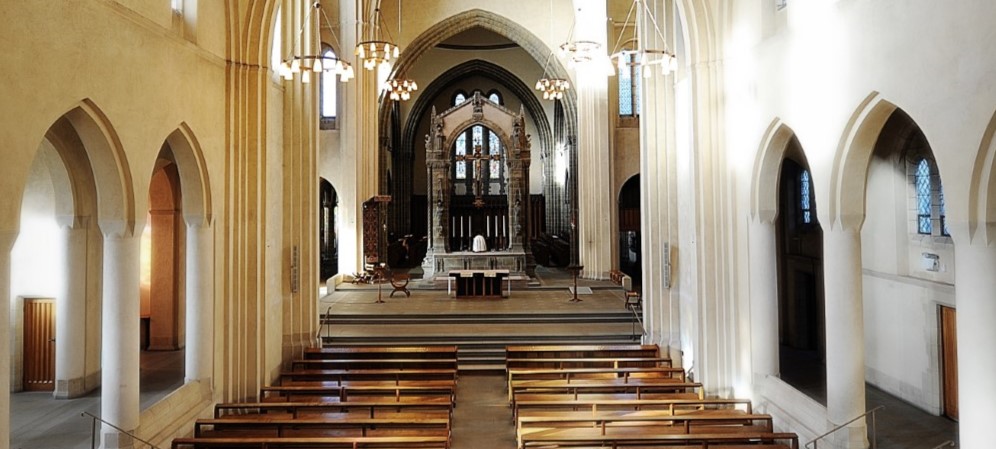 Ampleforth church interior
