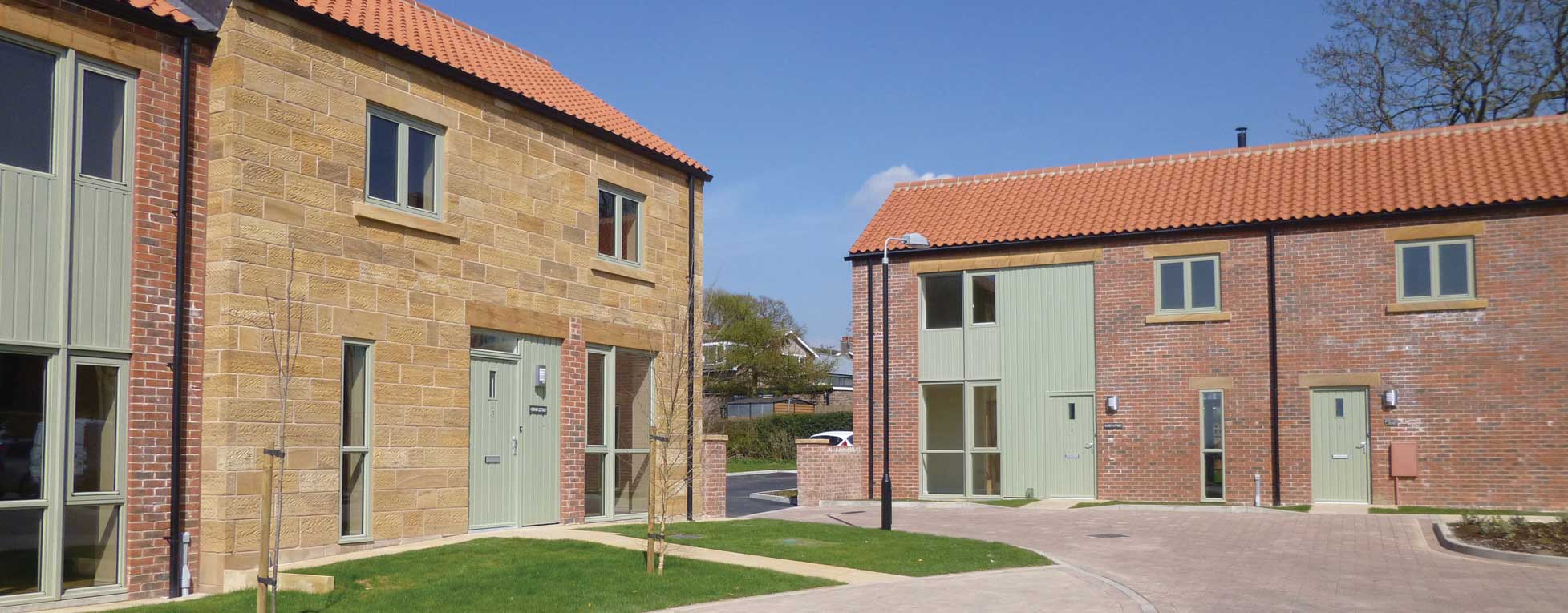 Affordable housing scheme in Osmotherley. 