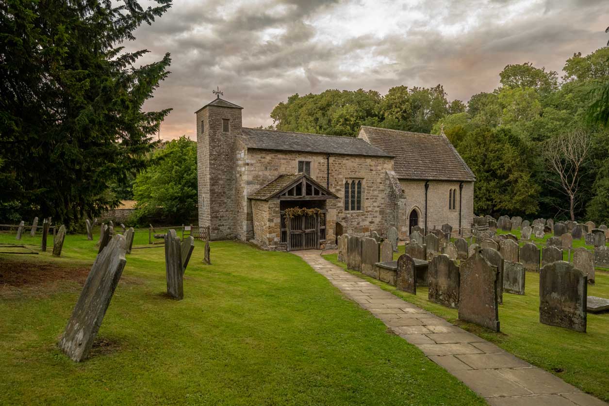 Old stone church, otherwise known as St Gregory's Minster at Kirkdale. Credit James Hines.