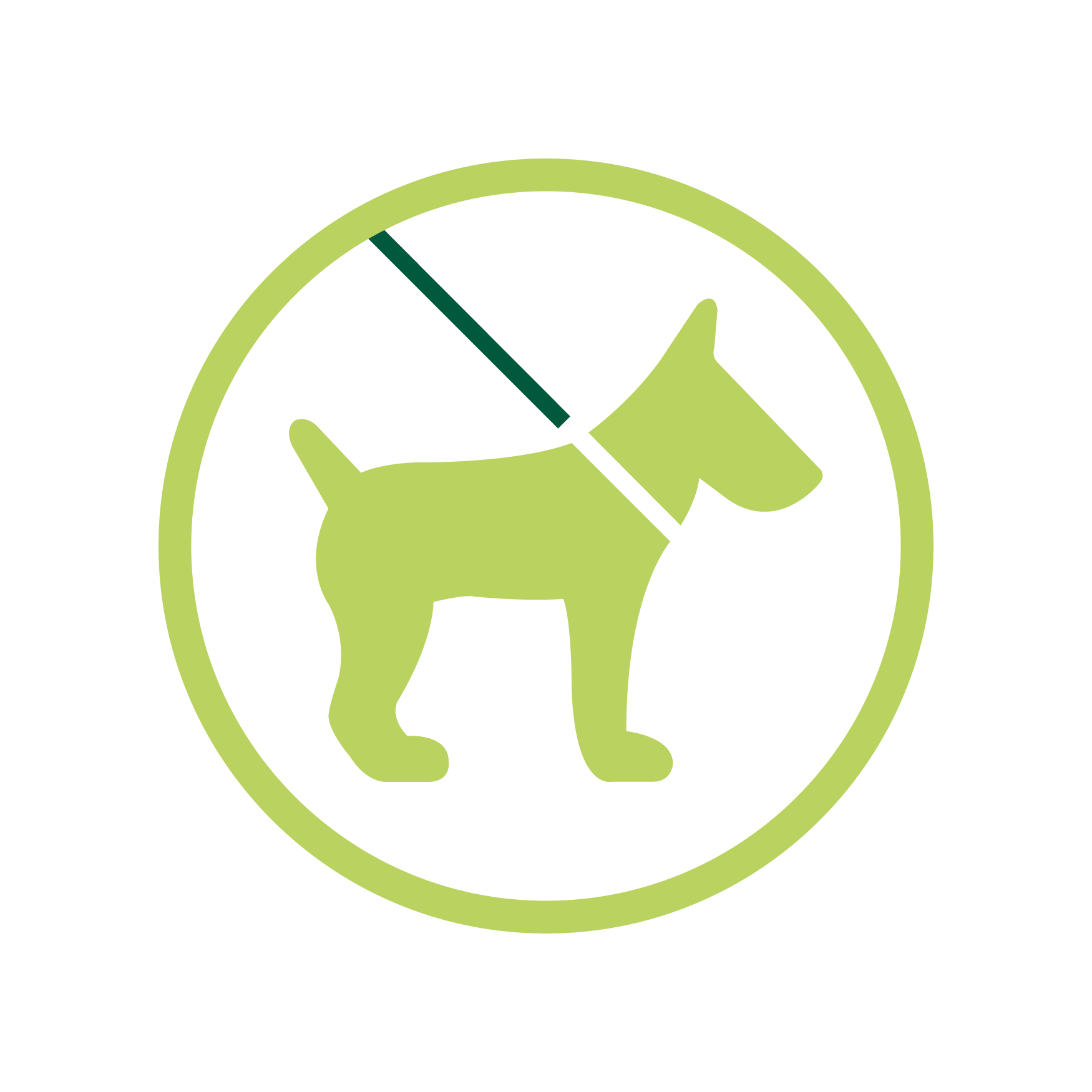 Dog lead icon