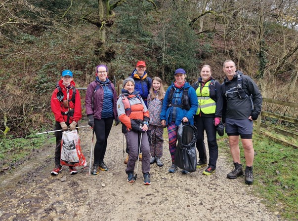 Hardmoors team on the Cleveland Way